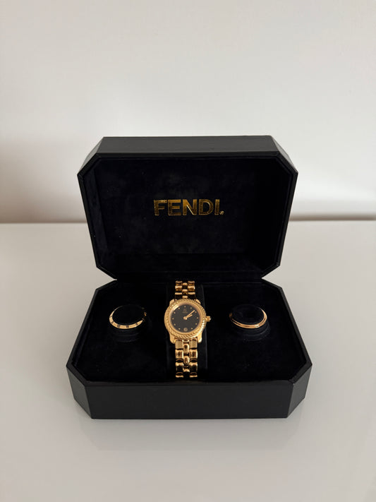 Vintage Fendi Interchangeable Bezel Watch